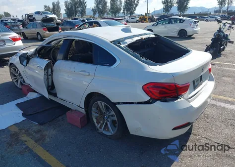 2018 BMW 430I Gran Coupe z USA, uszkodzony, nr VIN WBA4J1C52JBG79481